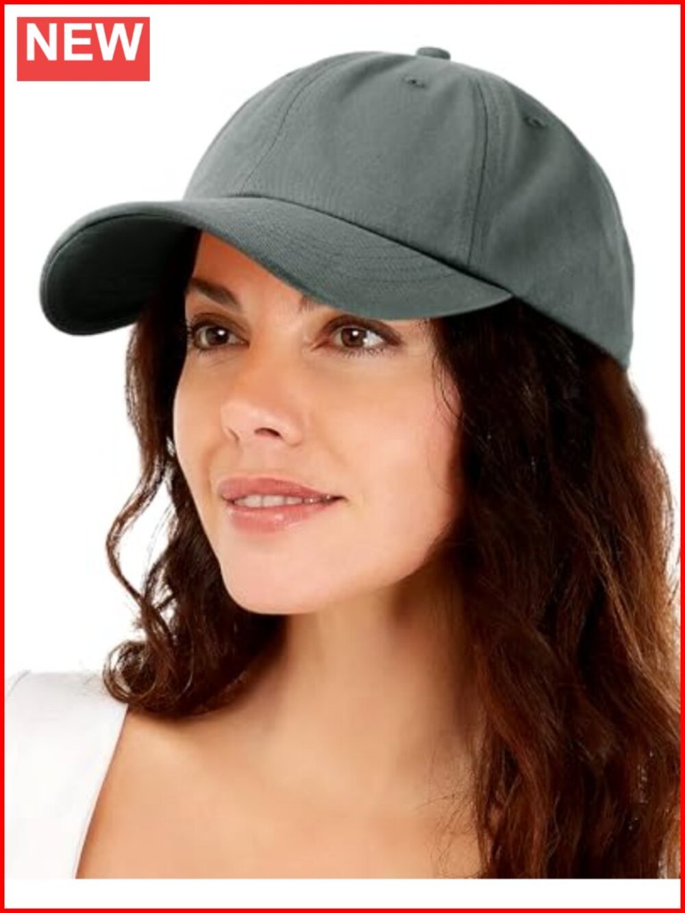 Satin Lined Unstructured Baseball Cap Unisex Silk Lining Adjustable Dad Hat